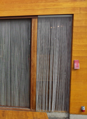 fly screen chain curtain